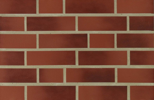 Фасадна клінкерна плитка 16000 rot-geflammt glat
