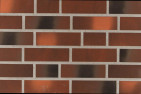 Фасадна клінкерна плитка 92905 braun-orange-kohle-bunt glatt